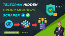 Telegram Hidden Group Members Scraper