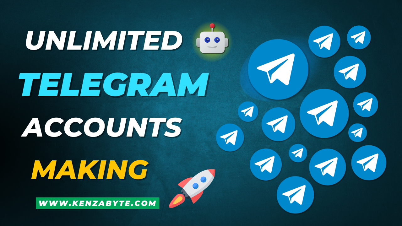 how to make unlimited telegram accounts